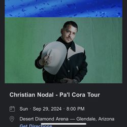 Cristian Nodal Tickets