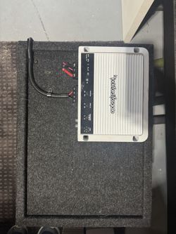 Rockford Fosgate Prime 750 1D with 10” Kicker Box