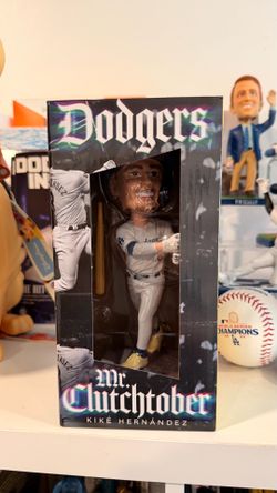 Kiké Hernandez Dodgers Mr Clutchtober bobble head