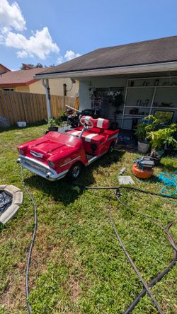 57 Chevy golf cart