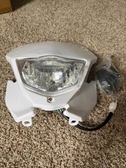 Brand New ABCERRS Dirt Bike Headlight Motorcycle Halogen Lamp Compatible with WRF250 400 426 450 WR2