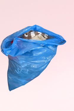Bag full of clothes
