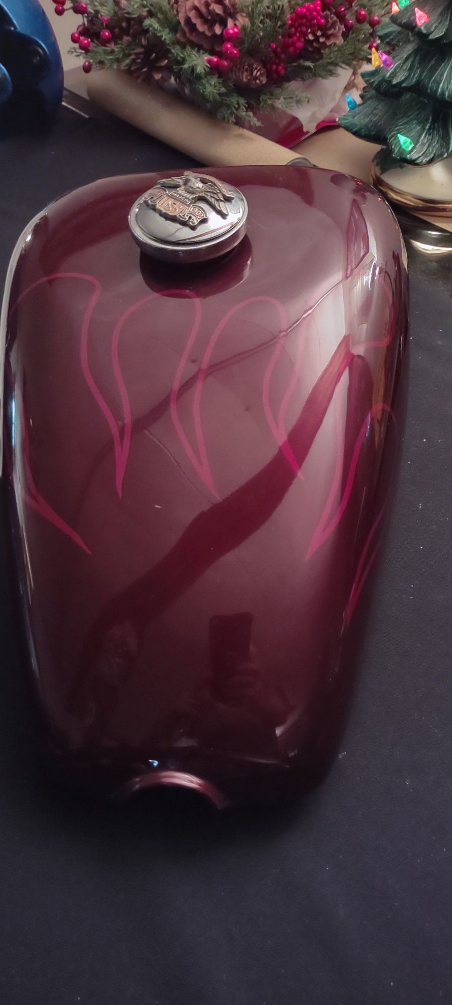 Harley Custom Painted Tanks And Motorcycle Parts For Sale