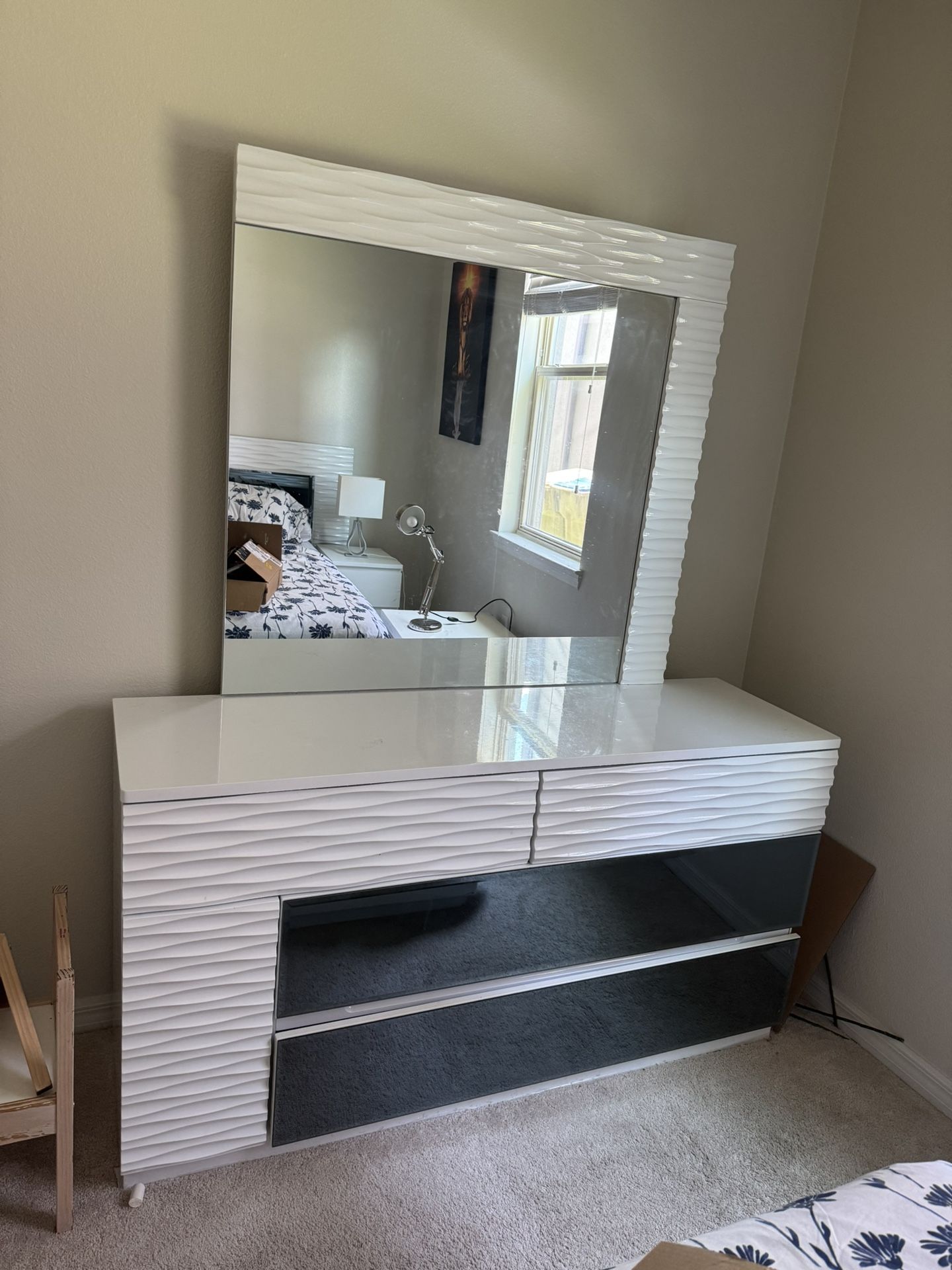 Big Dresser With Mirror