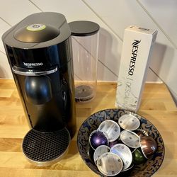 Nespresso W/ Pods And Descale 