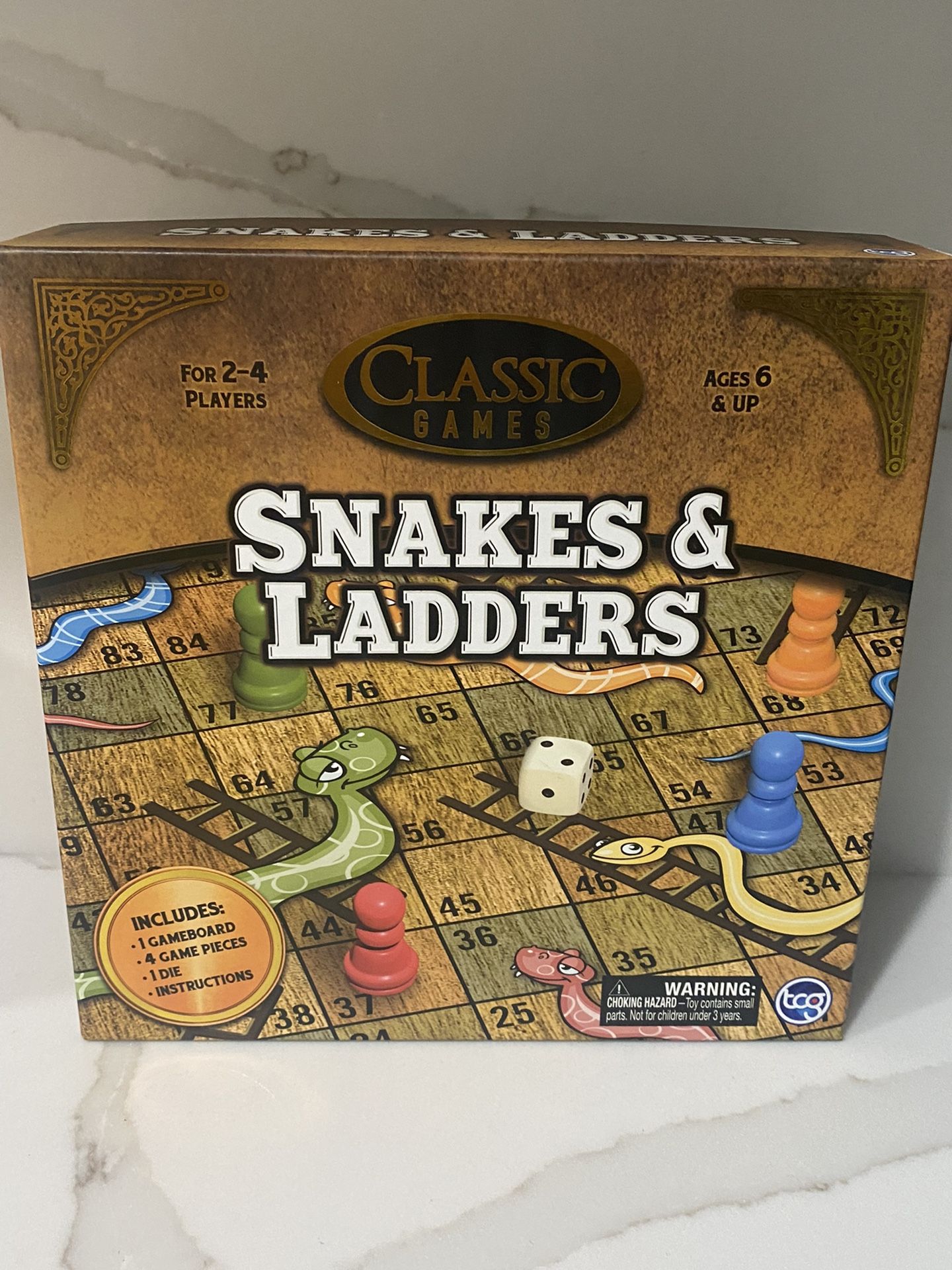 Snakes & Ladders Game NEW 