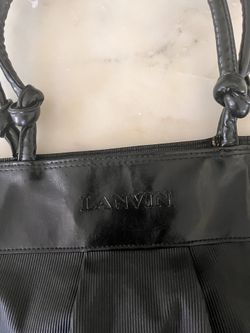 Lanvin Faux Leather Everyday Tote Bag