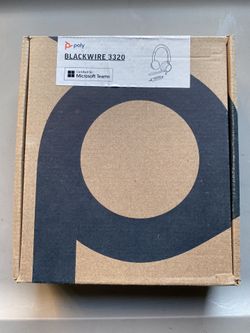 Poly Blackwire 3320 USB Stereo Headset 