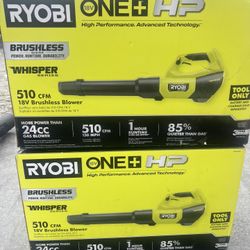 Blower Ryobi 510 CFM 2 Speeds Whisper Model