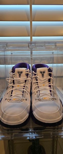 Nike Kobe Basketball Sneakers White Purple
