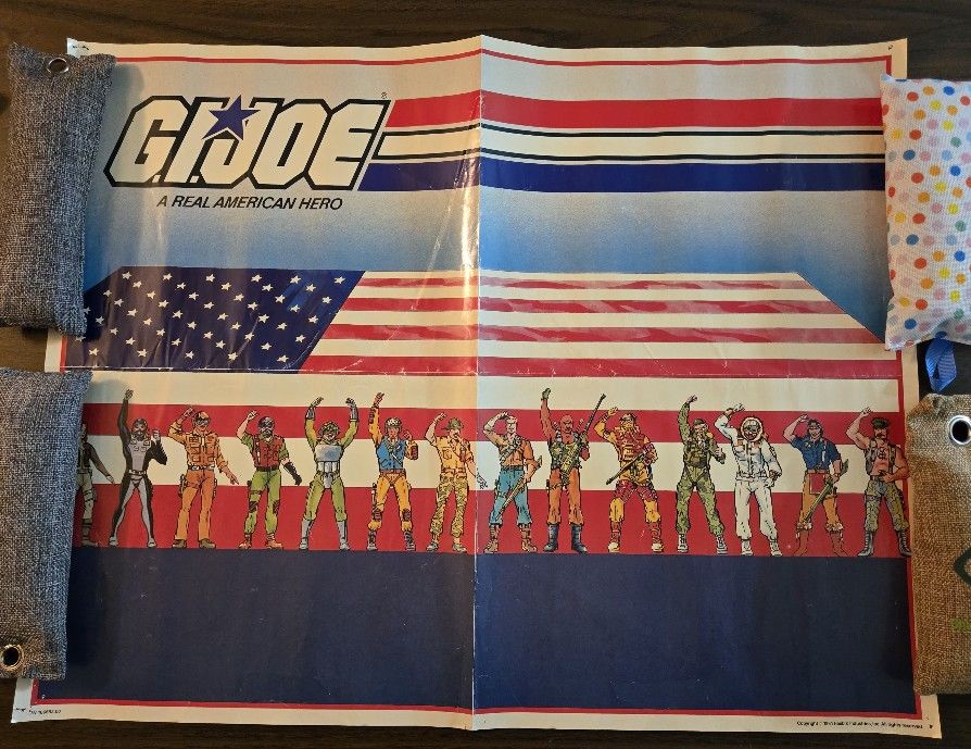 1984 Hasbro G.I. Joe Poster