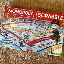 Monopoly Scrabble Board Game