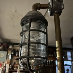 Steampunk Vintage Handmade Lamp