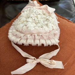 Vintage Toddler Easter Bonnet 1960s