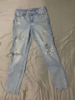 American Eagle ripped jeans
