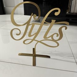 Guestbook with Base Table Signs Calligraphy 