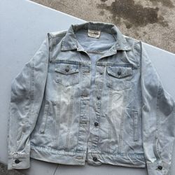LADIES SAVANNA JANE DENIM EMBROIDERY JACKET SIZE S