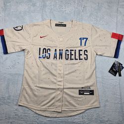 Women's Dodgers Shohei Ohtani #17 City Connect Jersey Size Small
