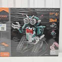 IQKidz Robot Building Toys for Kids 3 in 1 APP/Remote Control STEM Educational