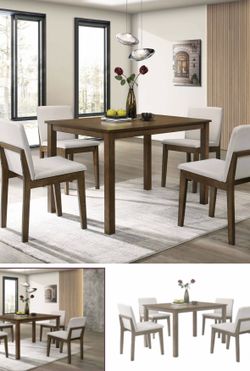 Dining table set with chairs