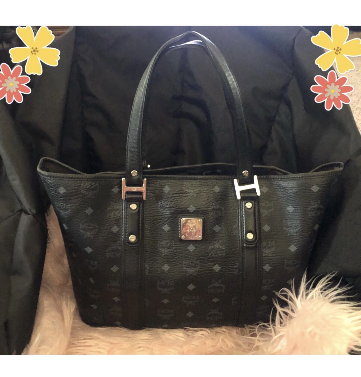 Authentic MCM Shoppers Tote