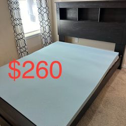 Queen Size Bed Frame With Drawer