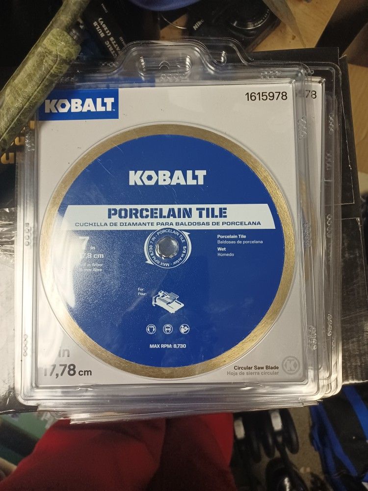 Kobalt 7in Porcelain Tile Blade