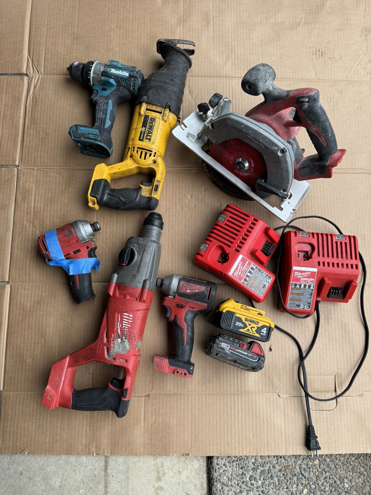 Milwaukee Makita DeWalt NOT WORKING