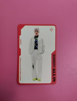 P1Harmony Keeho Harmony: All In Bump In Version Special Photocard