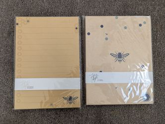 Hardon Epoch Set of 2 - Flight Bee Notepad and Soft Cover Journal NIP