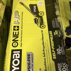 ONE+ HP 18V Brushless 20 in. Cordless Battery Walk Behind Self-Propelled Lawn Mower w/ (2) 6.0 Ah Batteries and Chargers