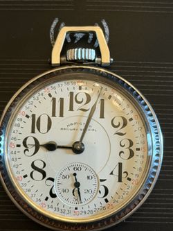 Hamilton 992B Railway Special Pocket Watch
