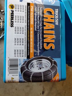 Peerless #0222930 truck/SUV tire chains