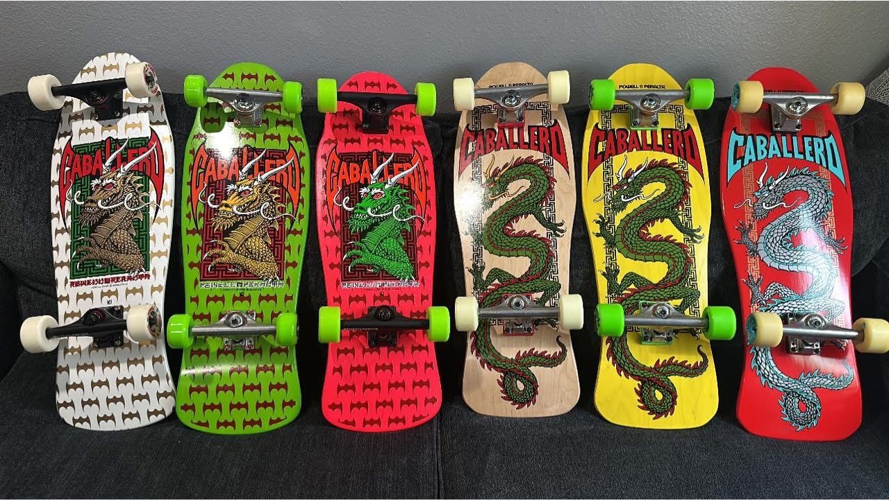 Skateboard Powell And Santa Cruz