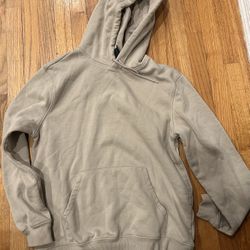 Men's Tan H&M hoodie size large 