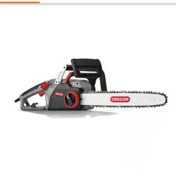 NEW IN BOX Shop Oregon CS1500 Self-Sharpening 15 Amp Corded Electric Chainsaw, 18 in. Bar, Equipped with PowerSharp Saw Chain