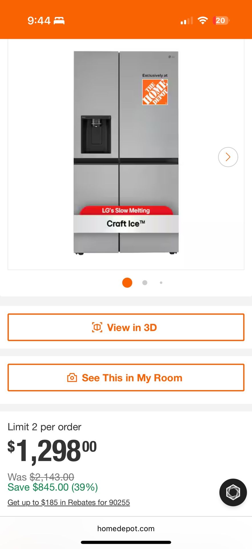LG Refrigerator 