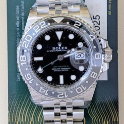 Rolex GMT-Master II “Bruce Wayne” 🦇🖤 Ref. 126710GRNR • 2025