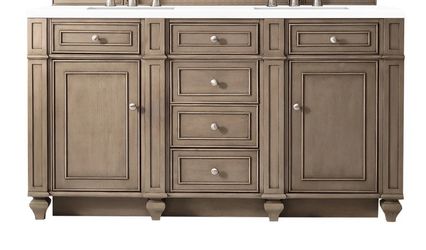 James Martin Vanities Bristol 60" Free Standing Double Basin Vanity