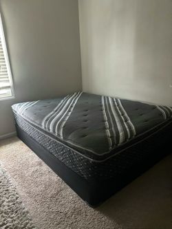 Mattress And Box Frame (queen )