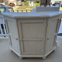 White Distress Table