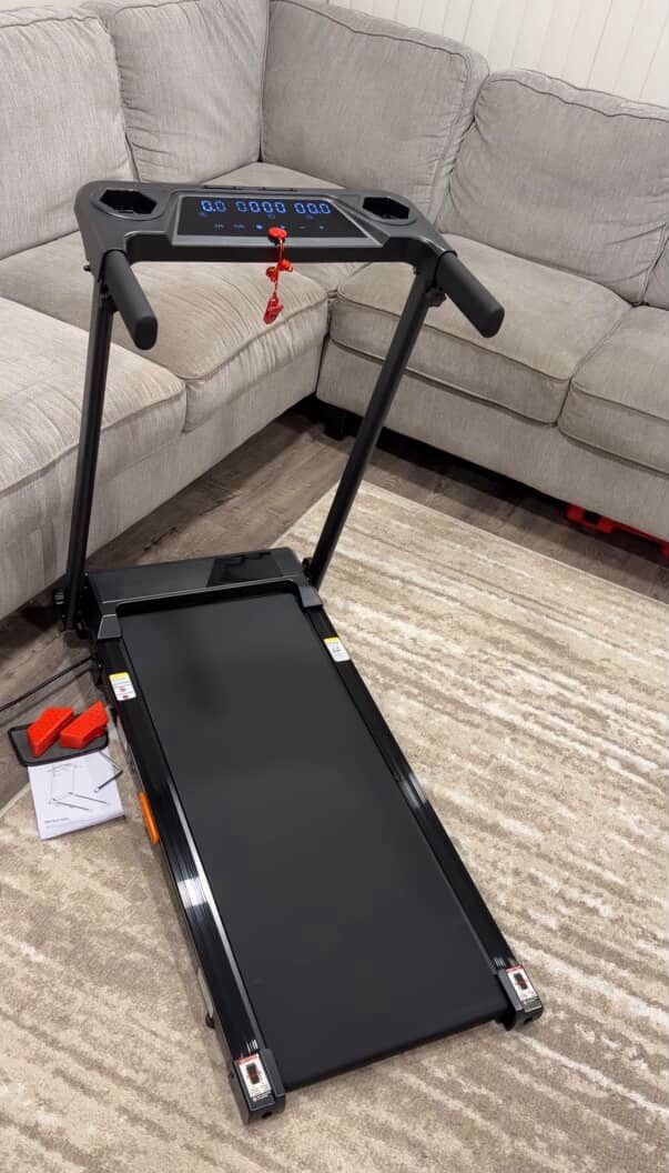 Incline Treadmill with handle