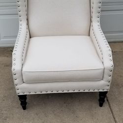 Nailhead trim Accent Chair For Sale 