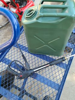 1970's 5 gal. Us military jeep gas/diesel can.