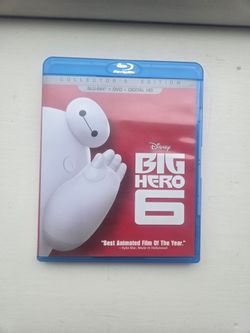 Disney Big Hero 6 Collector's Edition Blu-ray + DVD + Digital HD