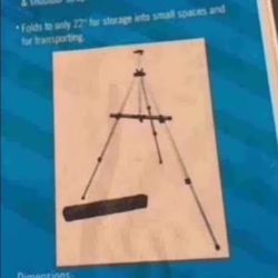US Art Supply Pismo Adjustable 65” Lightweight Aluminum Field Easel with Carrying Bag