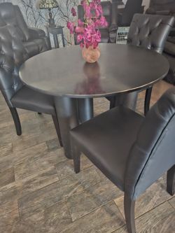 Table and chairs