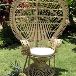 Natural Peacock Chair