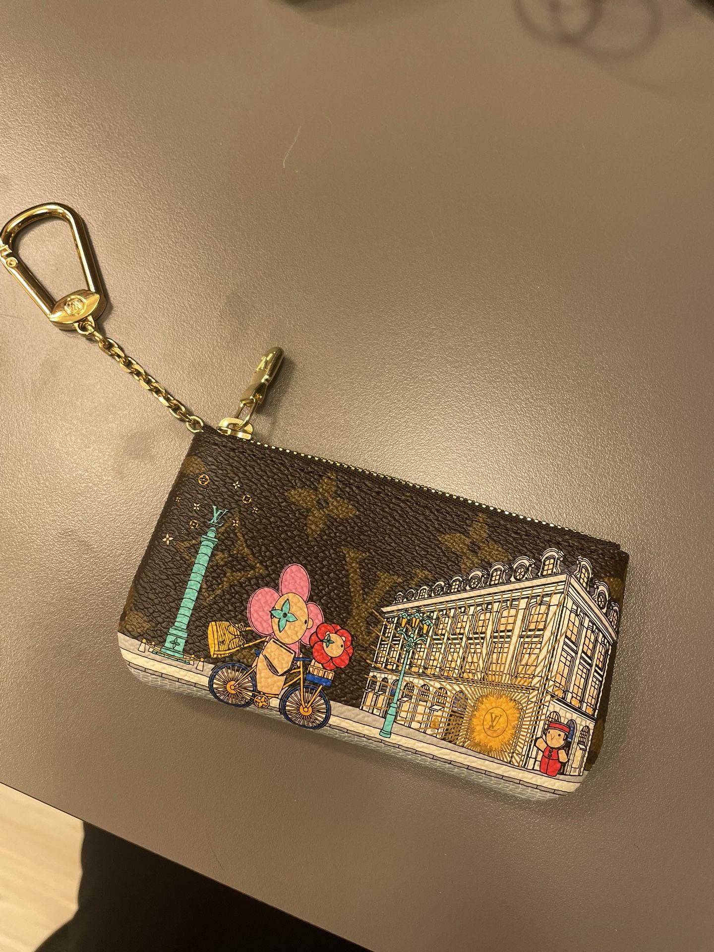 Louis Vuitton Vivienne Christmas Keychain Cles
