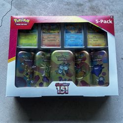 Pokemon 151 Tin Bundle 